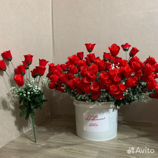 Цветы искусственные