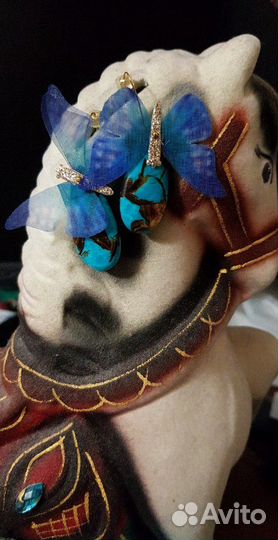 Бусы, браслет, серьги