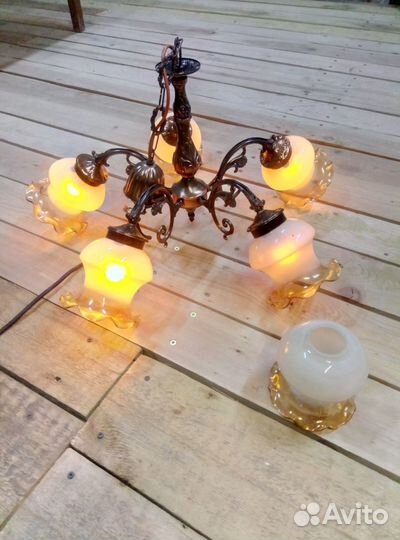 Люстра потолочная бу СССР