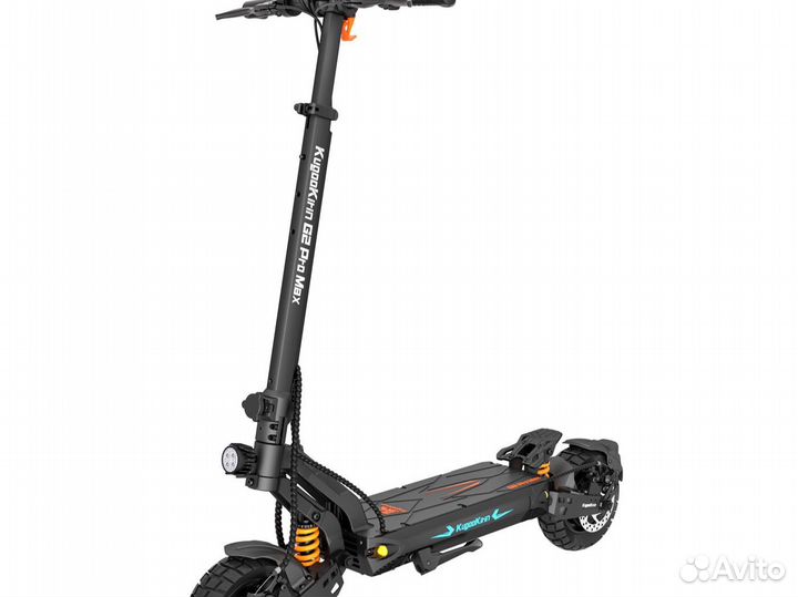 Электроcамокат Kugoo Kirin G2 Pro Max Black