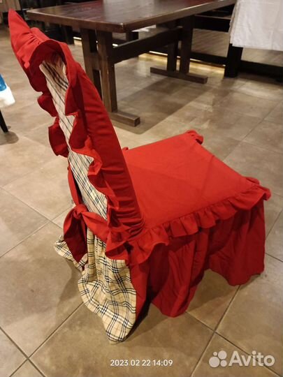 Чехлы на стулья бу