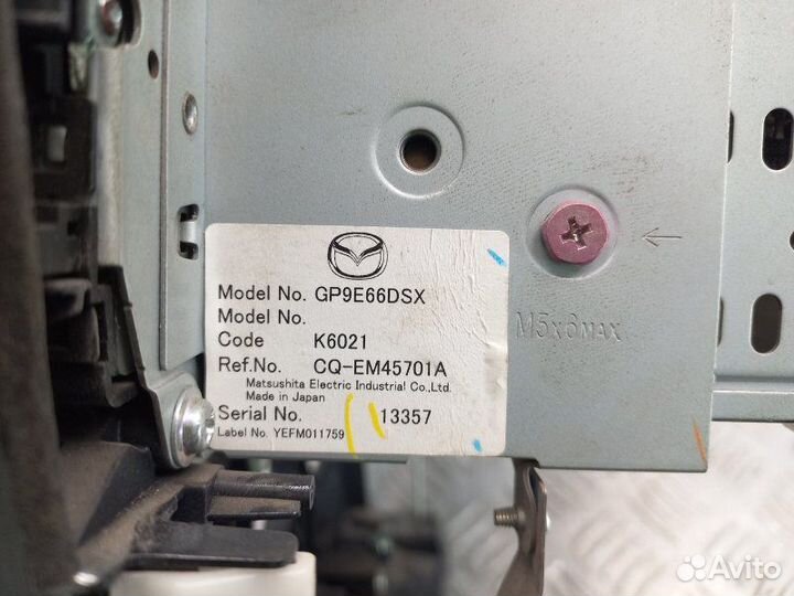 Магнитола Mazda Mazda 6 GG