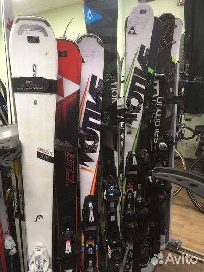 Горные лыжи Fischer Salomon Atomic Blizzard K-2