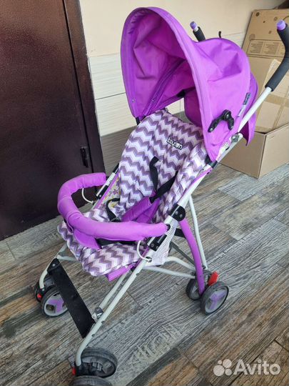 Прогулочная коляска трость бу