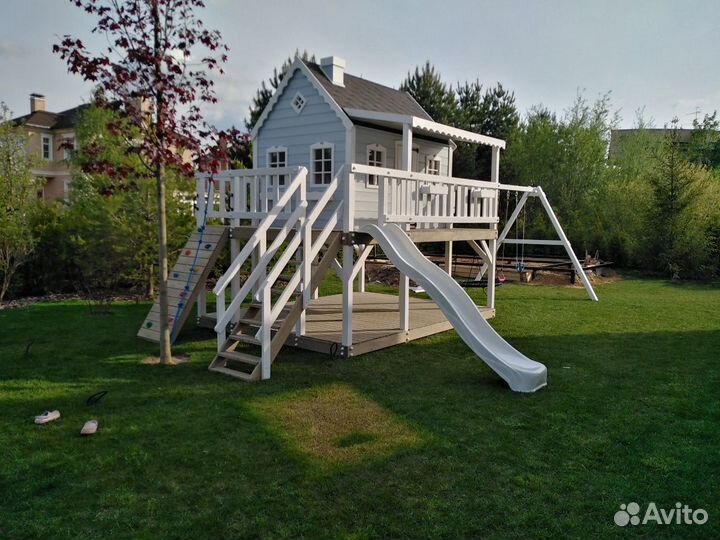 Сборка детских и спортивных площадок