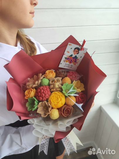 Шоколадные букеты на 1 сентября,наборы, конфеты
