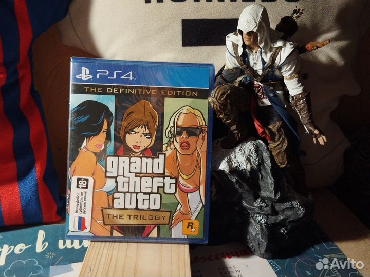 Игры на пс4 ps4/ps5 gta trilogy