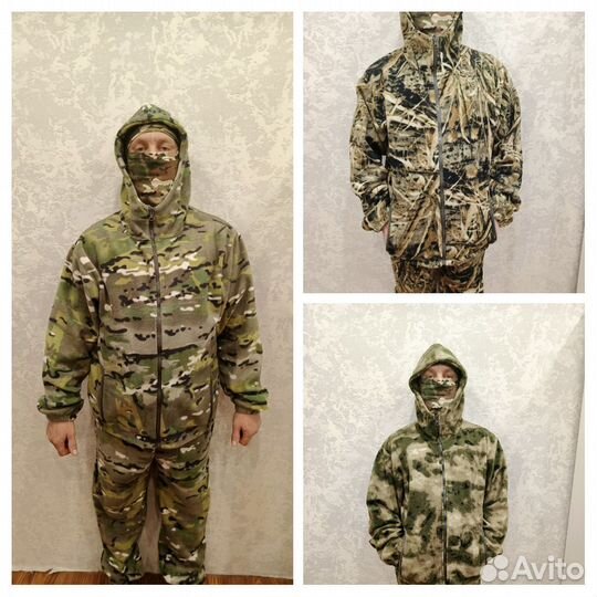 Камуфляжный костюм. Флисовый