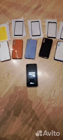 Чехол и стекло на Самсунг А 7 2018