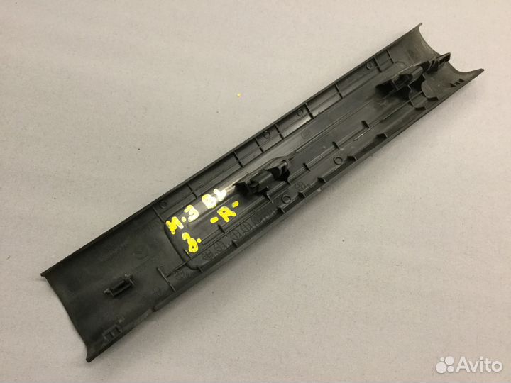 Накладка на порог внутренняя задняя Мазда 3 (BL)