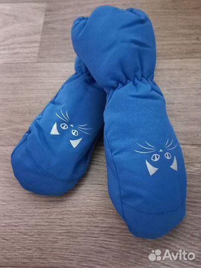 Варежки зимние детские 2-4 года
