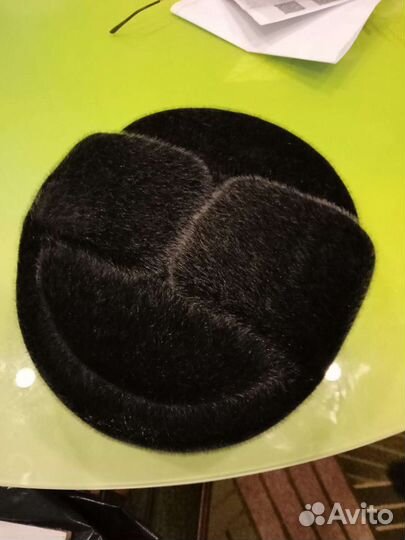 Меховая мужская кепка