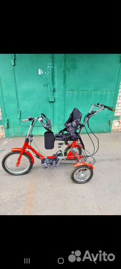 Ангел соло велосипед для детей с дцп