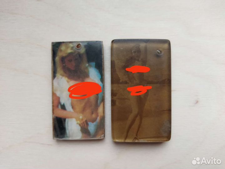 Цена за два. Брелки ню. 80 х годов
