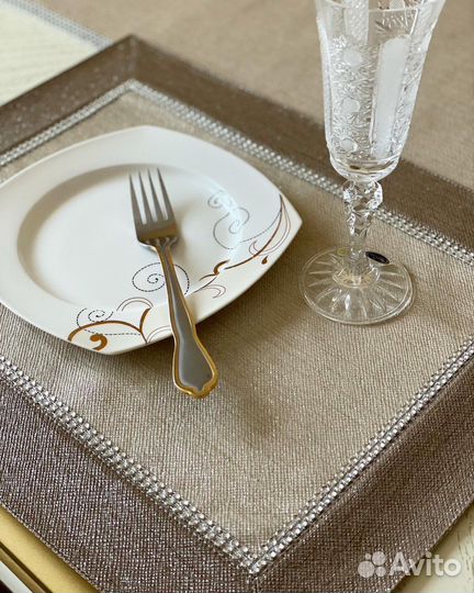 Салфетки на стол скатерть