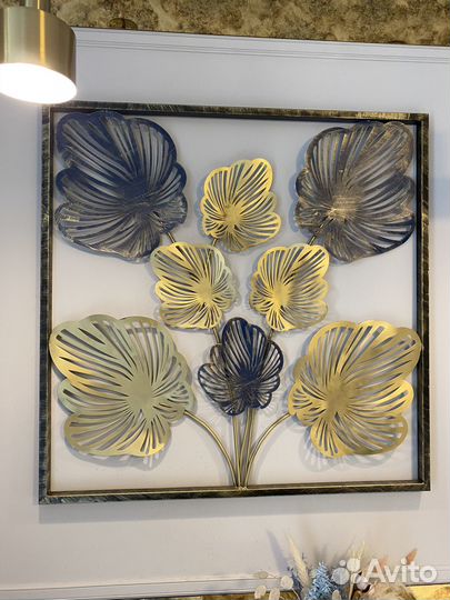Настенное панно из металла