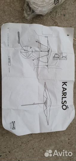 Зонт для дачи IKEA