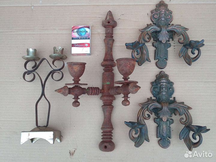 Подсвечник, пано настенное