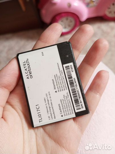 Аккумулятор alcatel TLi017C1