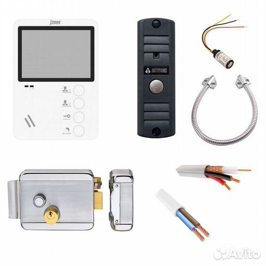 Видеодомофон для частного дома установка продажа