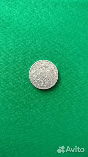 2 марки 1907 Баден