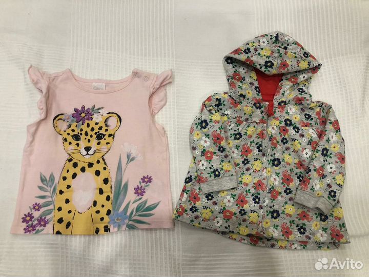 Вещи пакетом для девочки 74