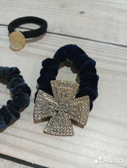 Резинки для волос бархатная