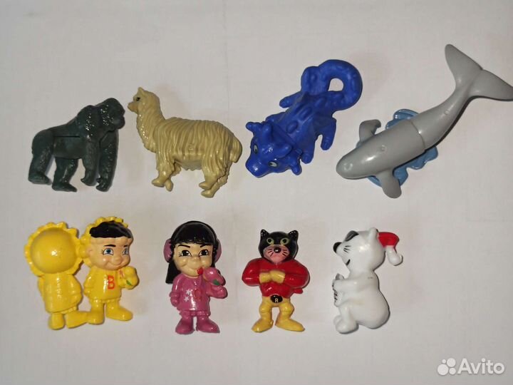 Киндеры разных лет,коробочки,вкладыши