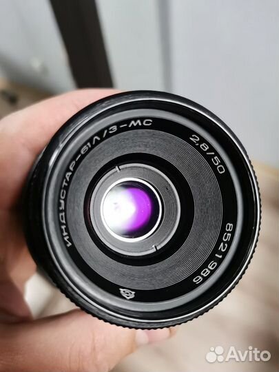 Новый портретный объектив СССР 50мм