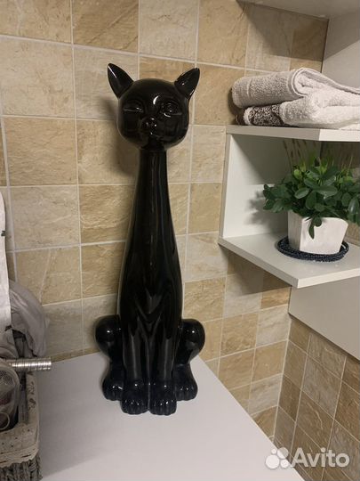 Статуэтка Кошка керамическая 45 см