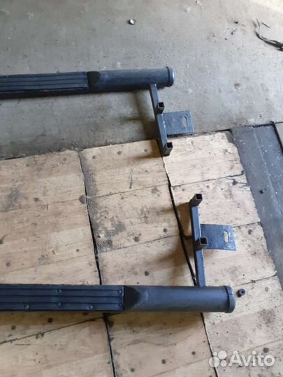 Подножки на niva chevrolet