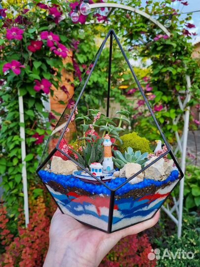 Подарки, Флорариумы,Суккуленты