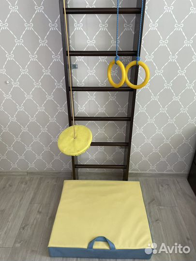 Шведская стенка деревянная бу