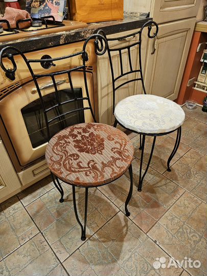 Кованные стулья 4 шт