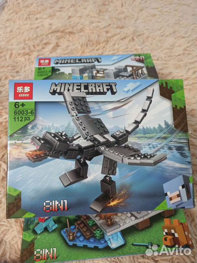 Конструктор майнкрафт новый