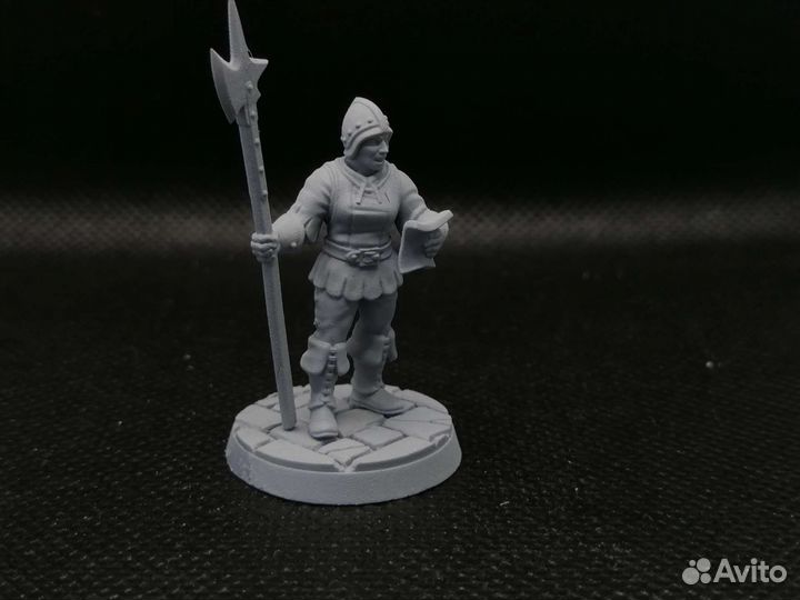 Фигурки стражников для DnD и прочих нри