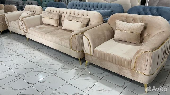 Мягкая мебель / Диваны / Кресала / Мягкая тройка