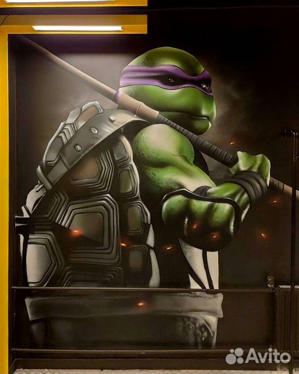 Роспись стен, граффити