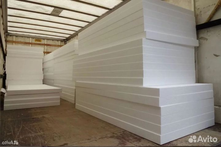 Пенопласт Фасадный ппс 16 Ф 100 мм Р