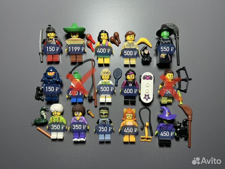 Lego фигурки