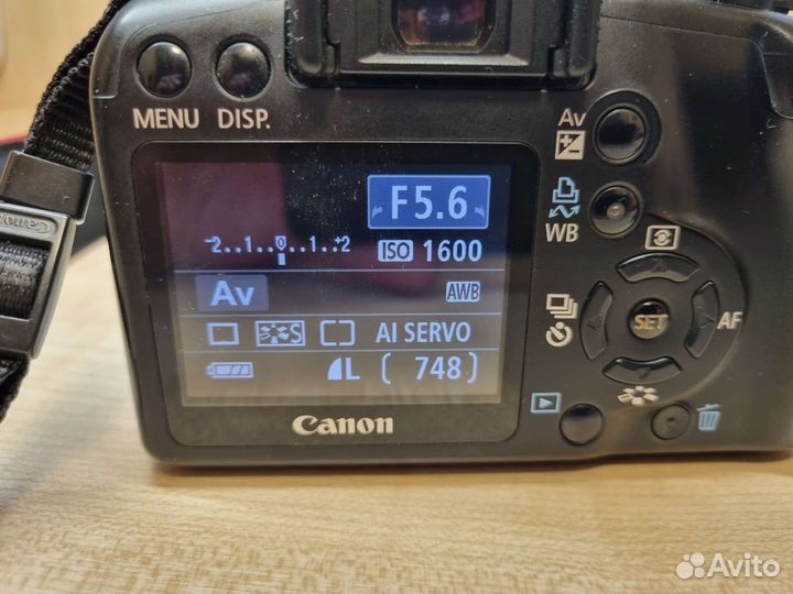 Фотоаппарат Canon EOS 1000D