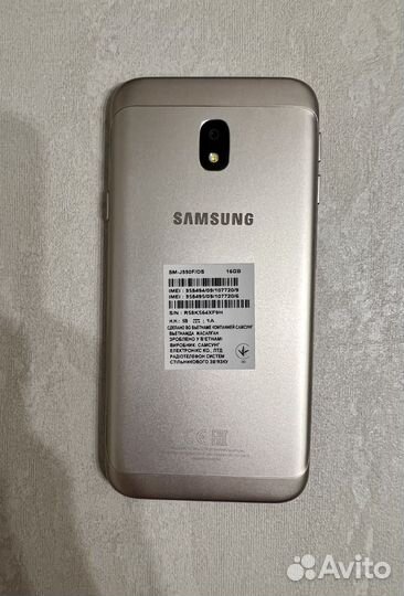 Телефон Samsung j3