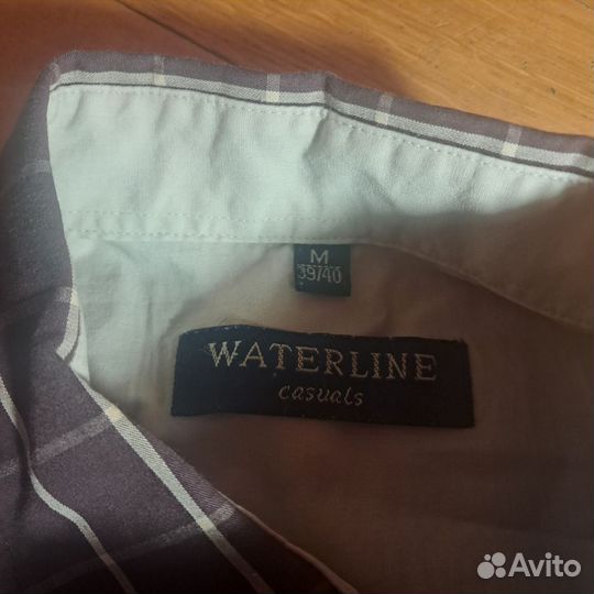 Рубашка Waterline casuals оригинал в клетку