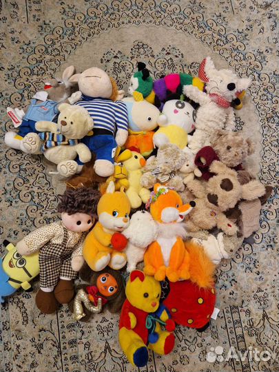 Мягкие игрушки пакетом