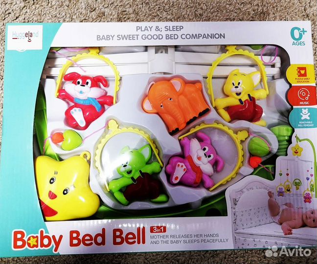 Новые и бу мобили на детскую кроватку