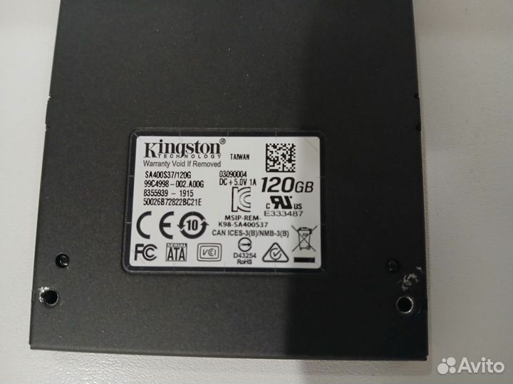 Kingston 120 Gb SSD