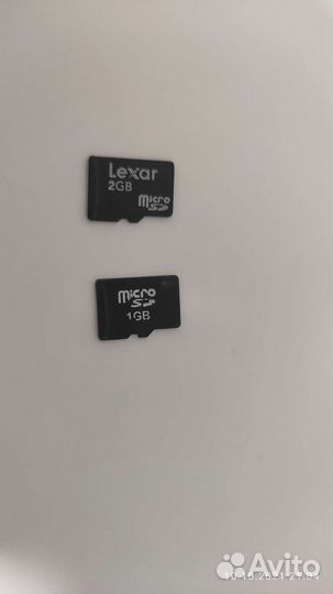 Карта памяти MicroSD 1gb и 2 gb