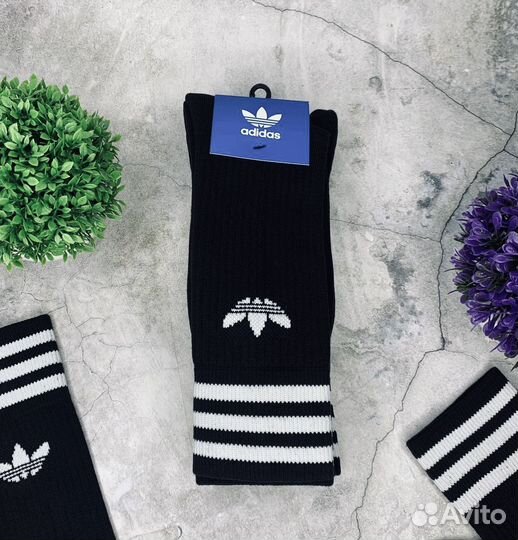 Носки Adidas чёрные оригинал