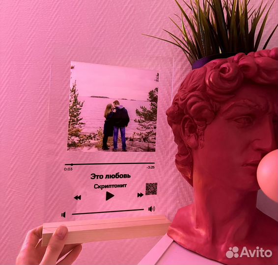 Рамка с живым фото