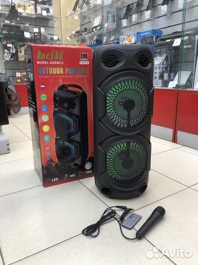 Большая колонка на пляж и природу